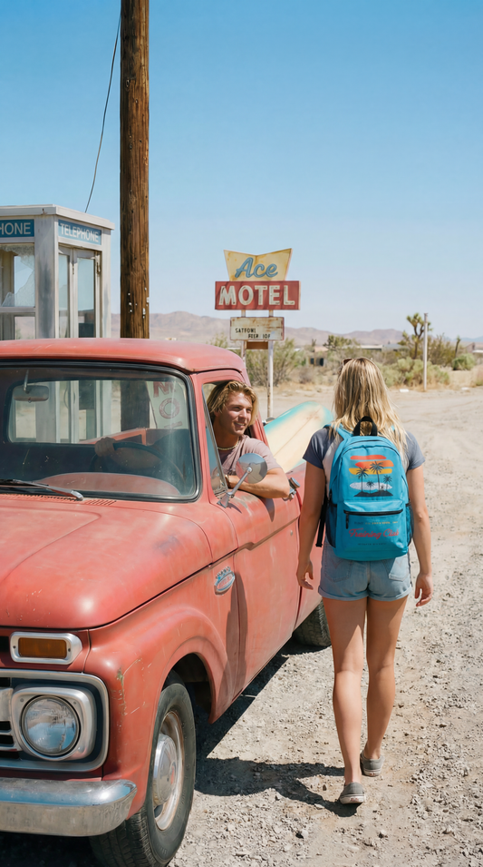 Island Life Blue Backpack | SALT COLLECTION | Hollidays