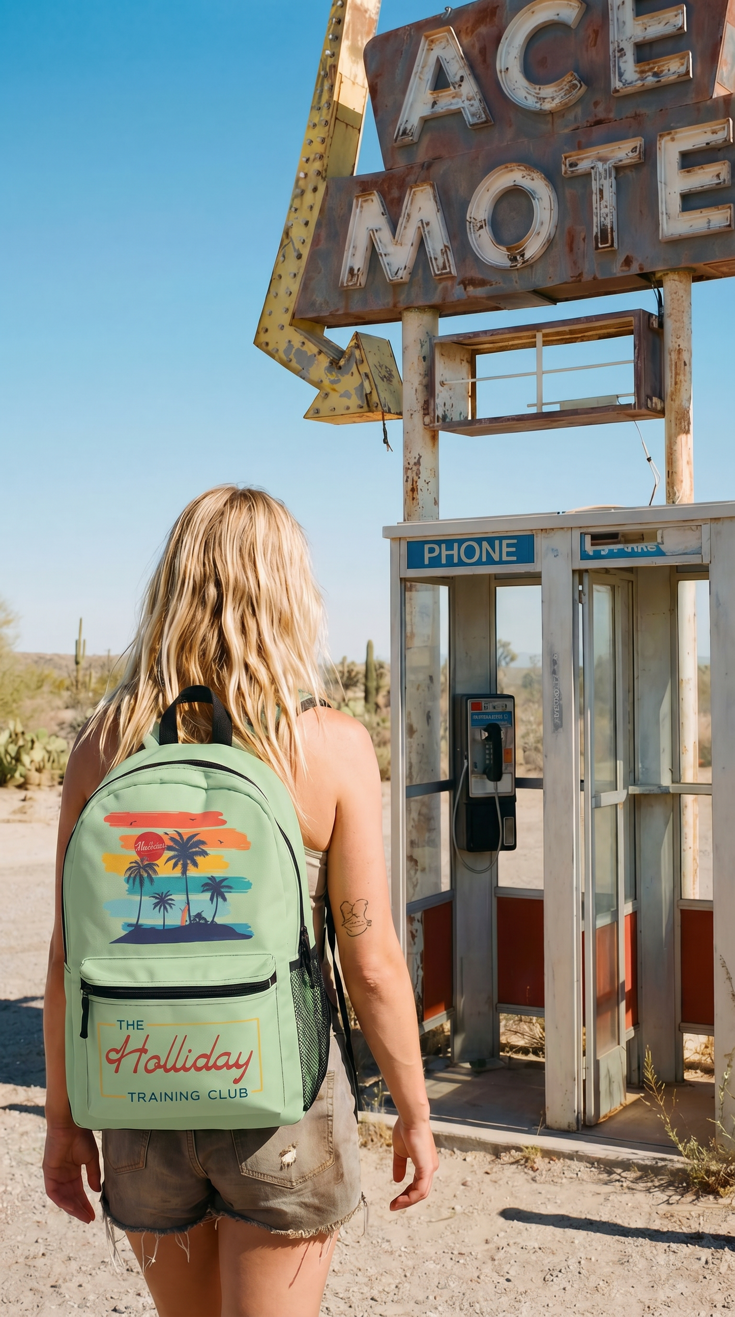 Island Life Sage Backpack | SALT COLLECTION | Hollidays