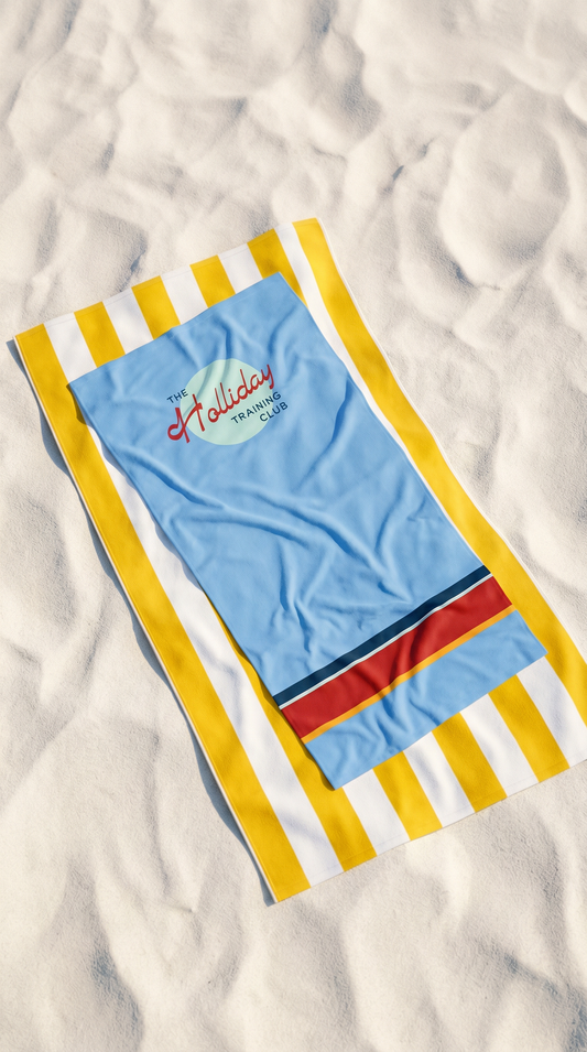 Vintage Training Club Beach Towel | SALT COLLECTION | Hollidays