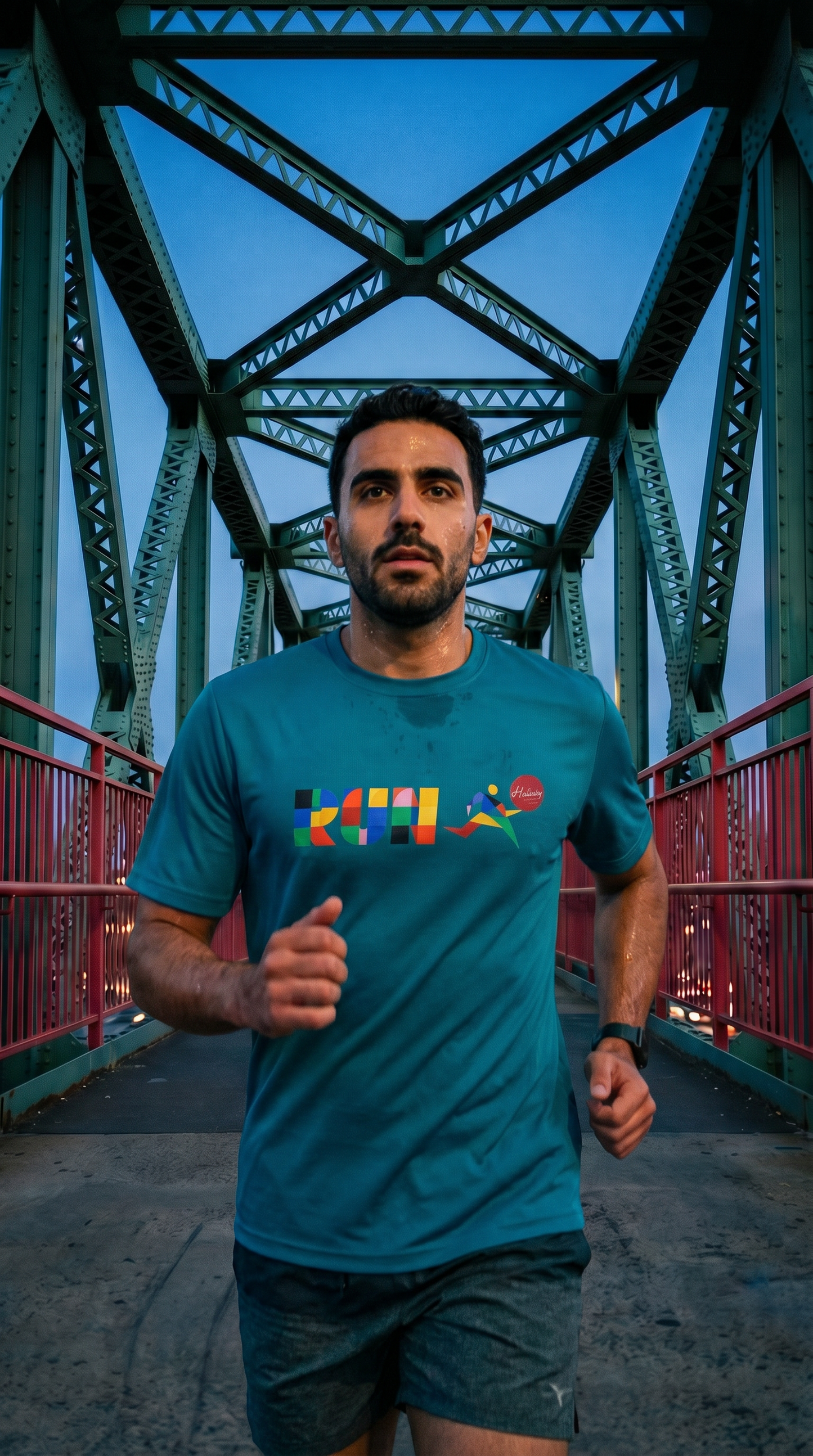 Miles | RUN THE WORLD Running Tee